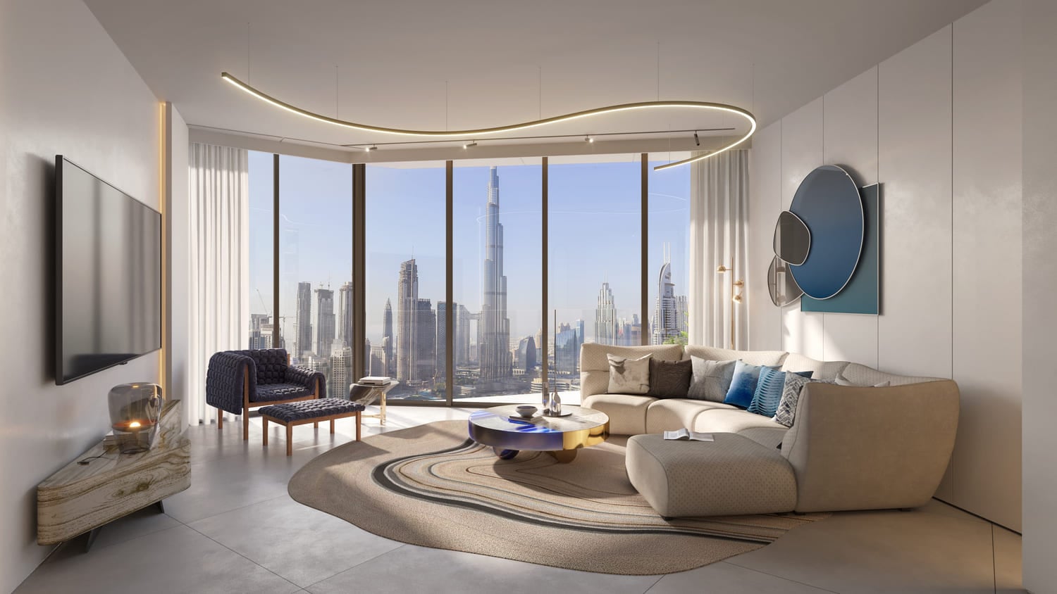 W Residences by Dar Global, image 12 of 14. Render supplied by developer.