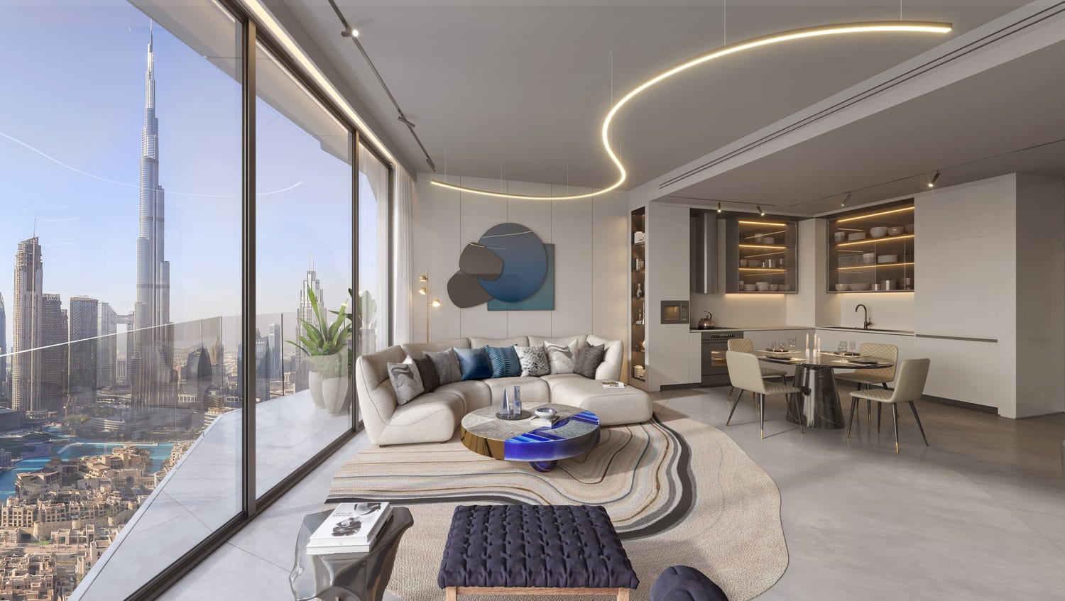 W Residences by Dar Global, image 13 of 14. Render supplied by developer.