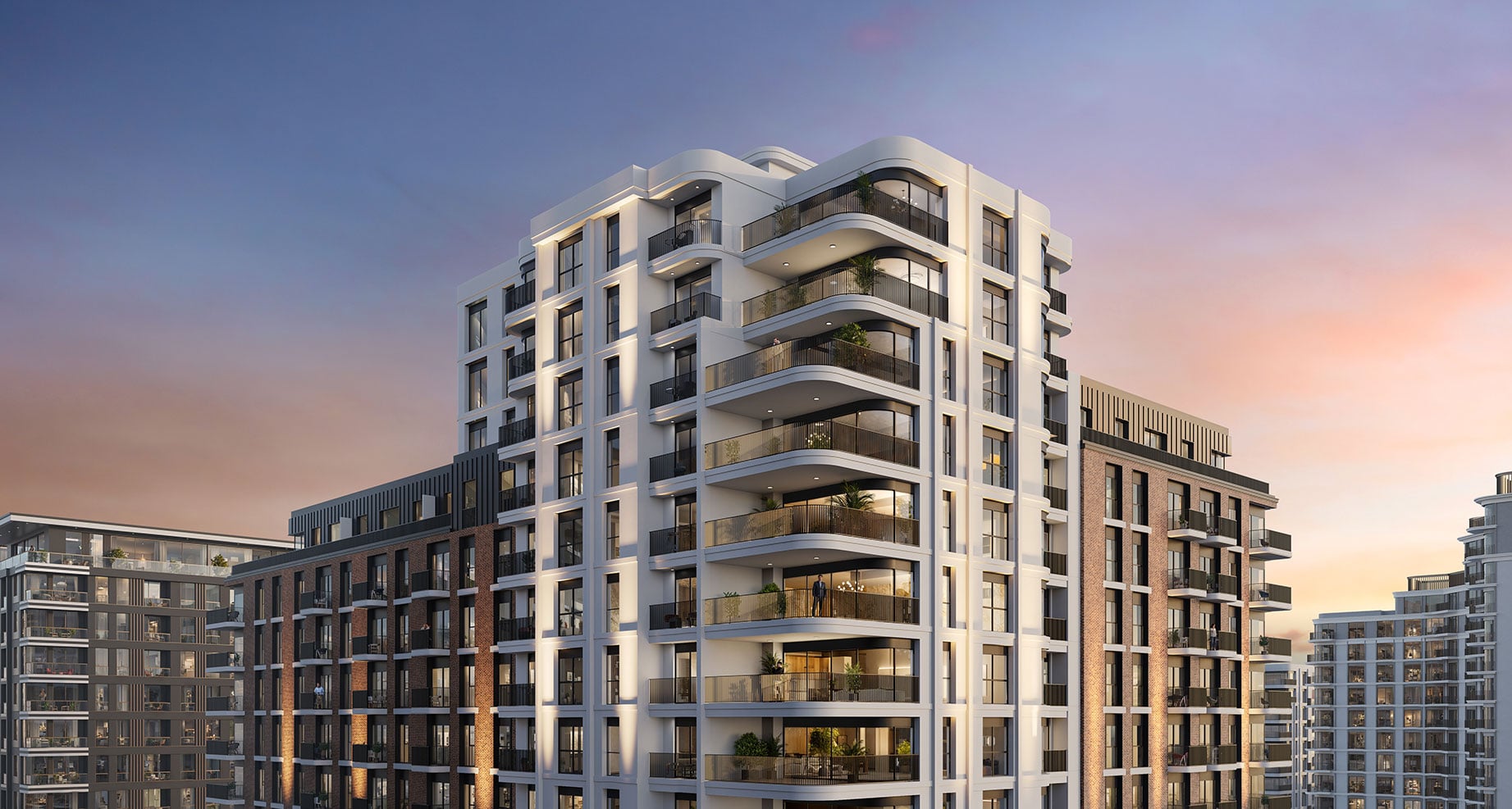 Berkshire Park by Nshama, image 1 of 8. Render supplied by developer.