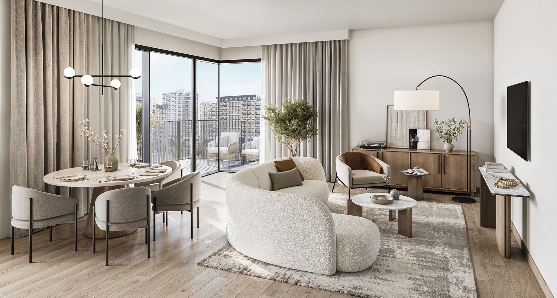 Berkshire Park by Nshama, image 5 of 8. Render supplied by developer.