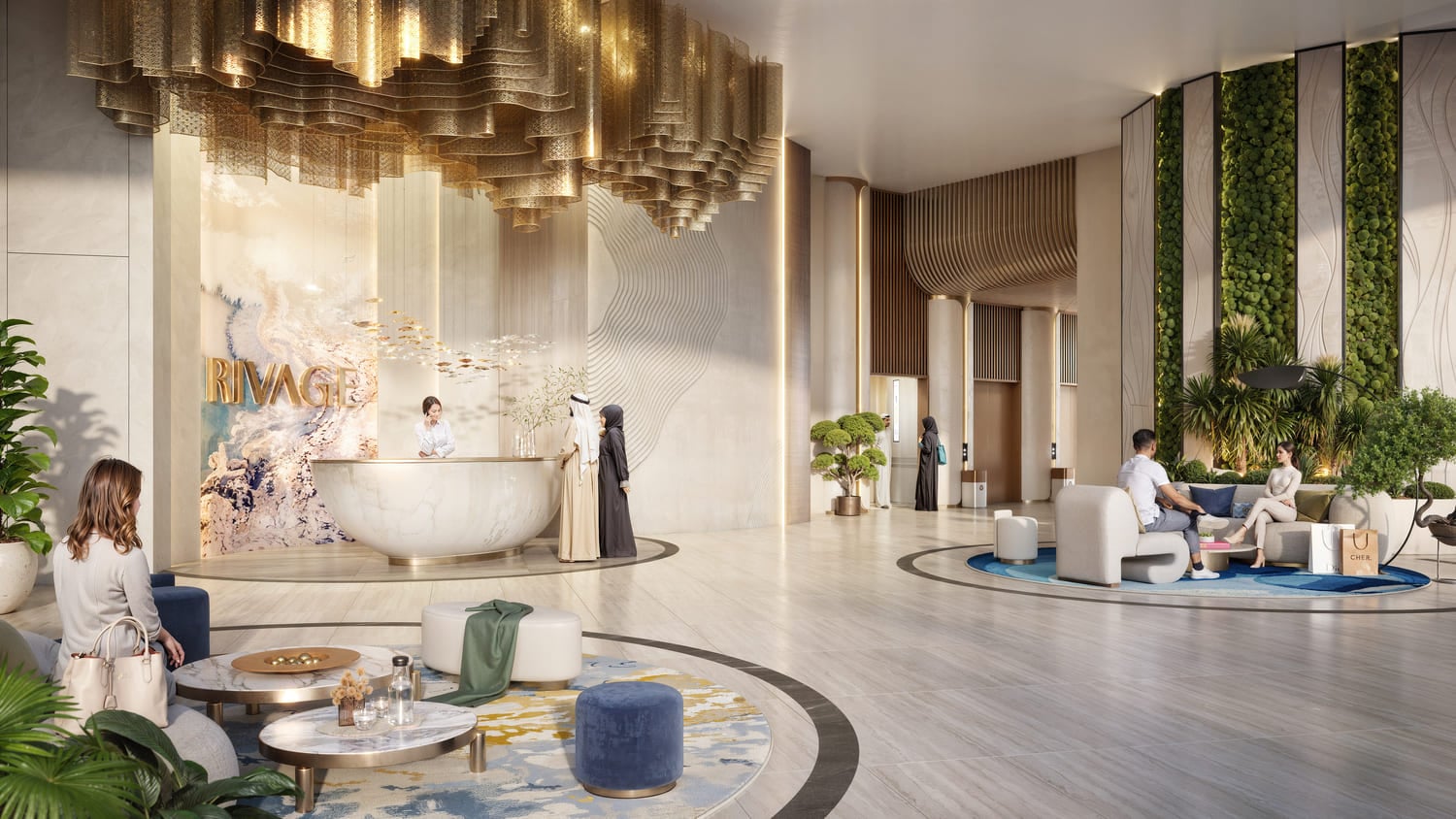 Rivage by Deyaar Development, image 11 of 11. Render supplied by developer.