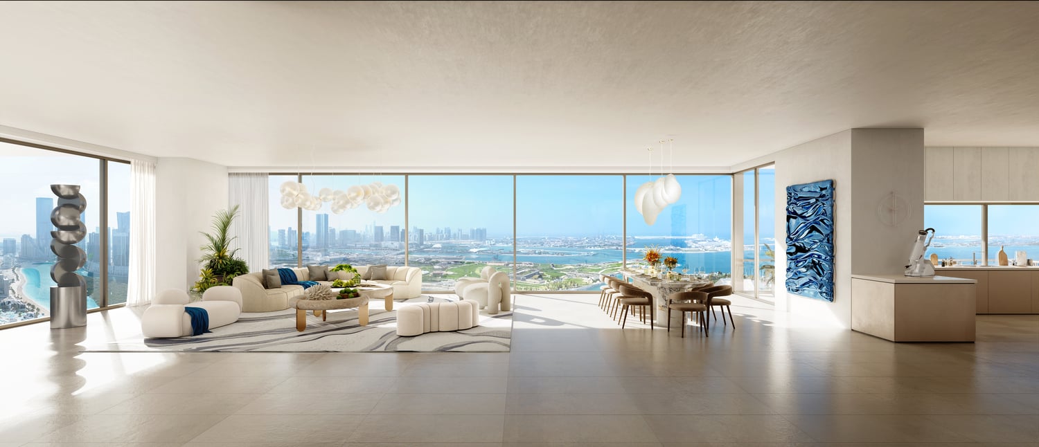 Rivage by Deyaar Development, image 7 of 11. Render supplied by developer.