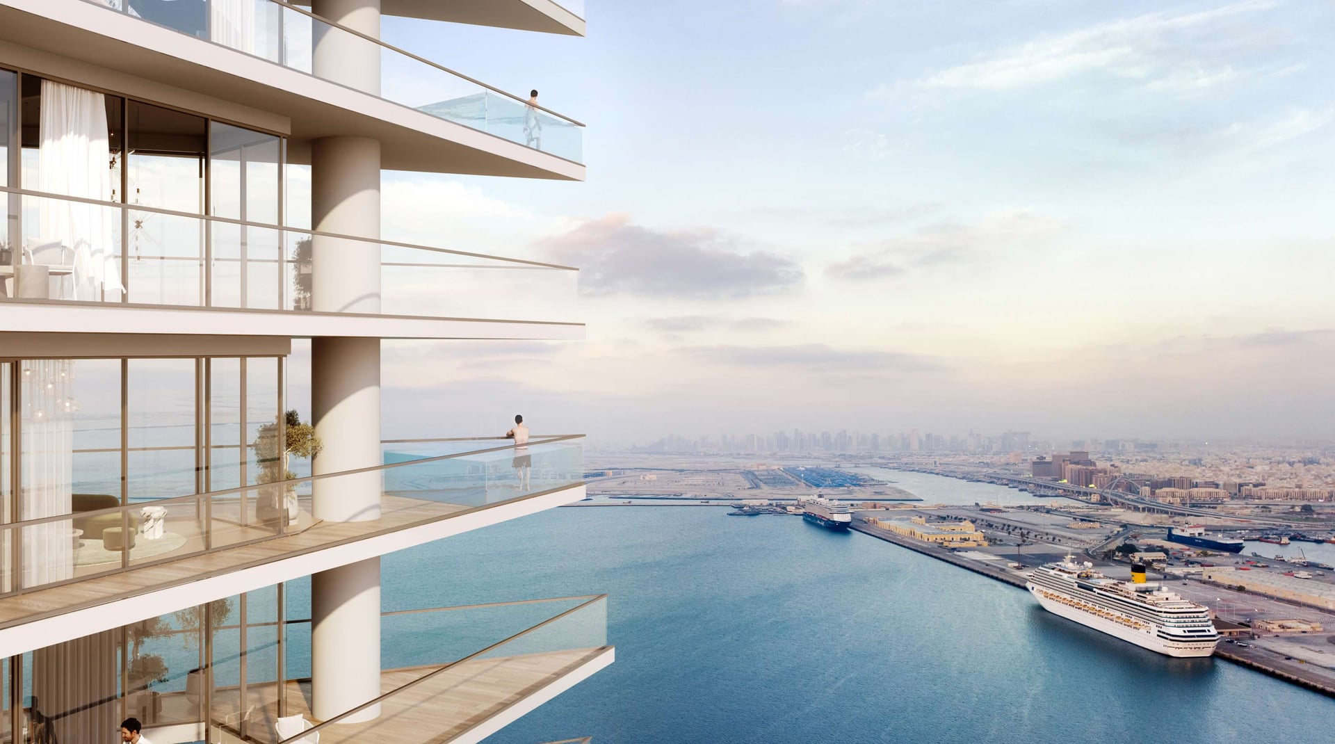 Mar Casa by Deyaar Development, image 1 of 15. Render supplied by developer.