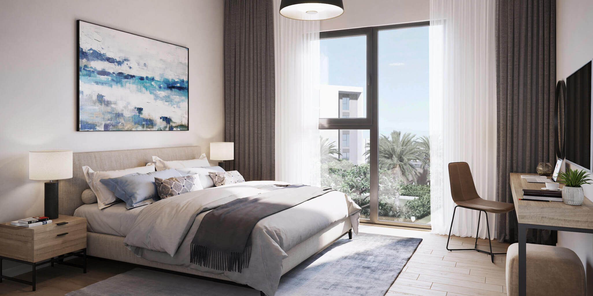 Maryam Gate Residences by Eagle Hills, image 6 of 8. Render supplied by developer.