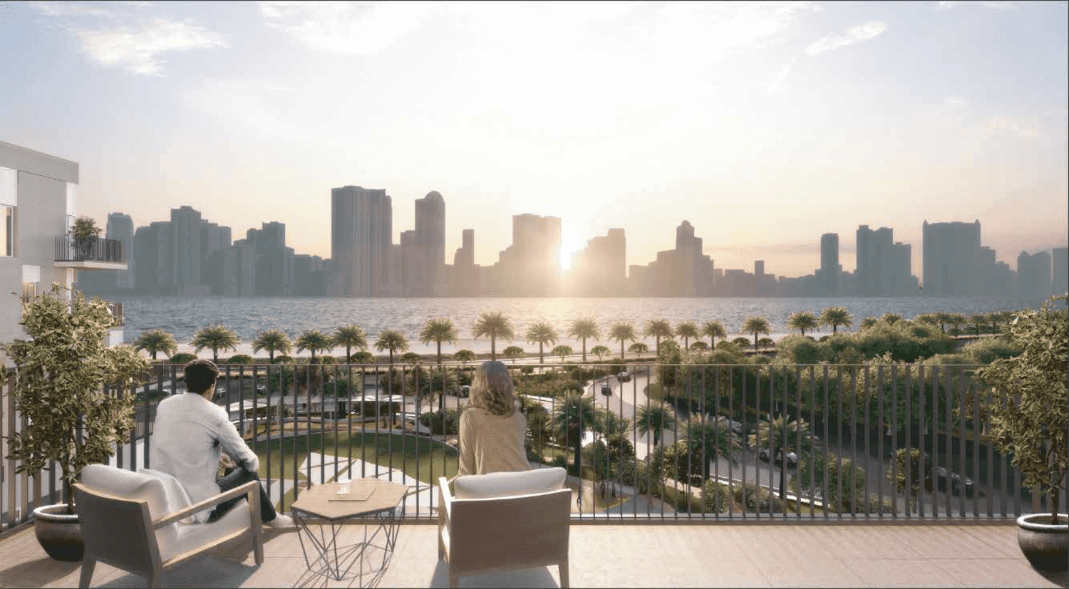 Maryam Gate Residences by Eagle Hills, image 1 of 8. Render supplied by developer.