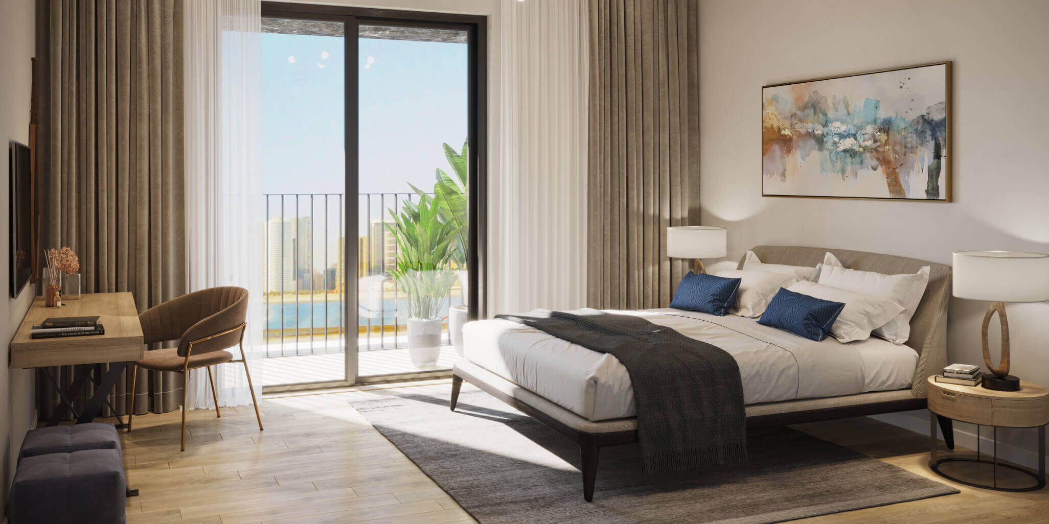 Maryam Gate Residences by Eagle Hills, image 7 of 8. Render supplied by developer.