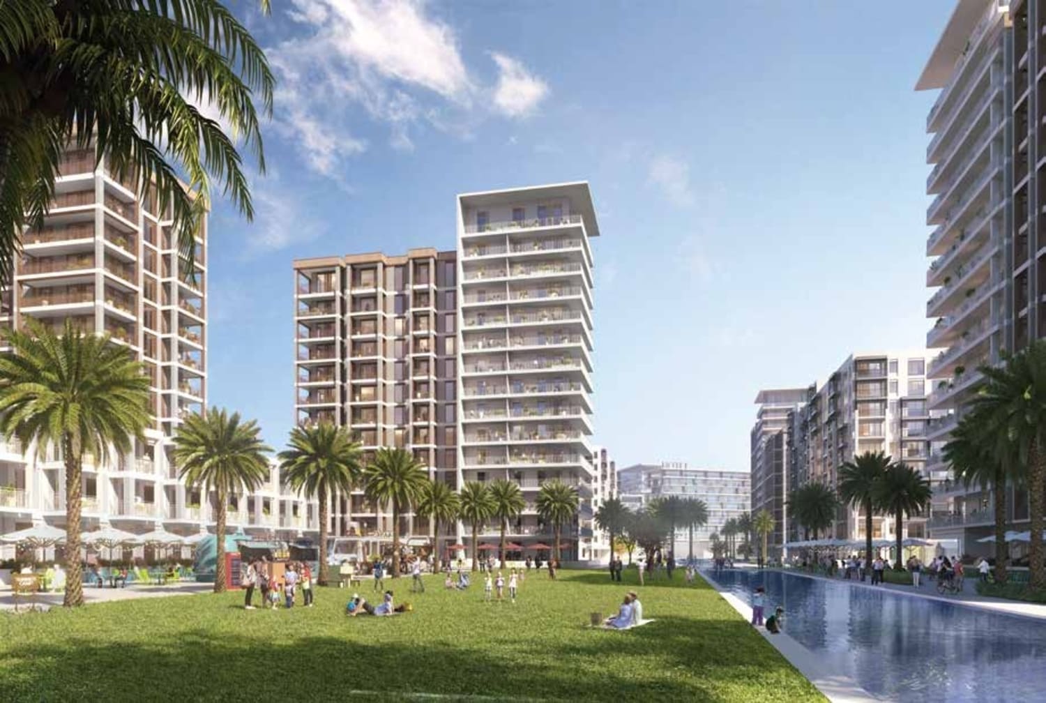 Maryam Gate Residences by Eagle Hills, image 2 of 8. Render supplied by developer.