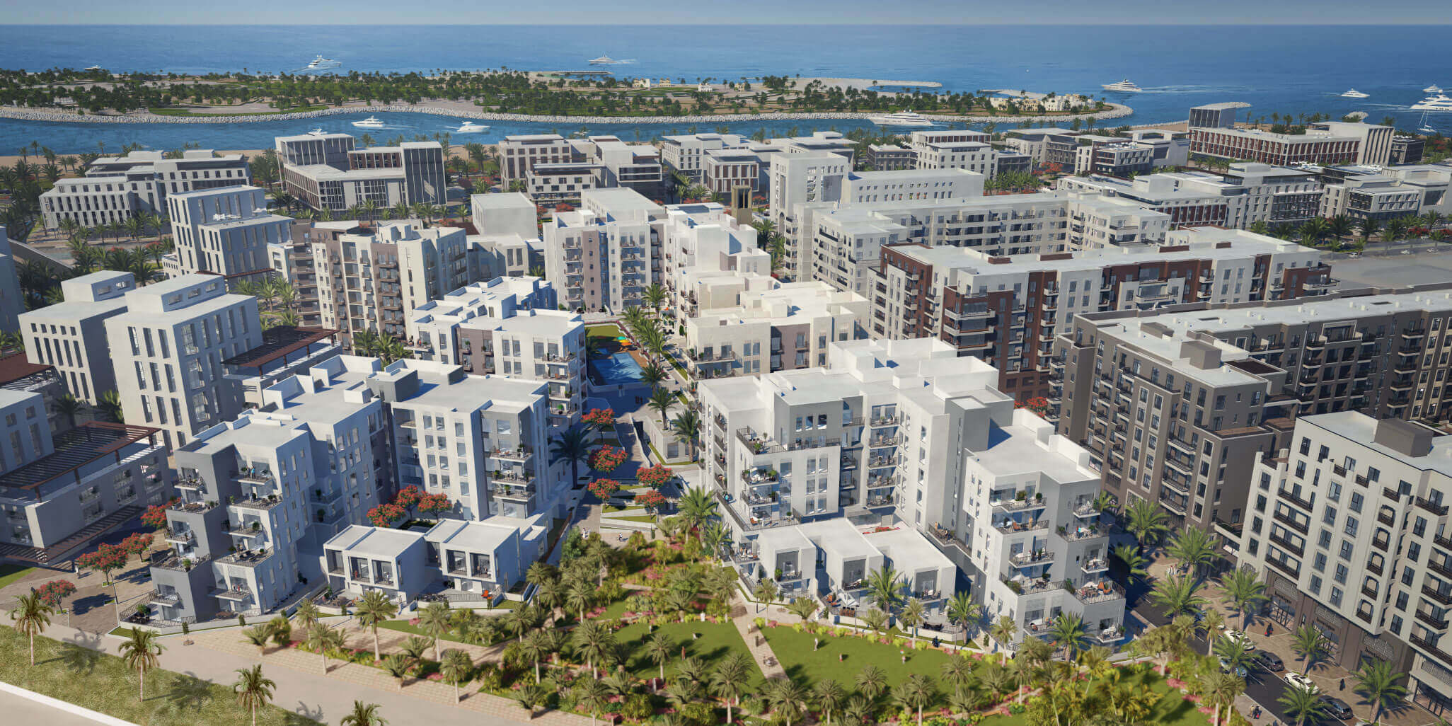 Maryam Gate Residences by Eagle Hills, image 4 of 8. Render supplied by developer.