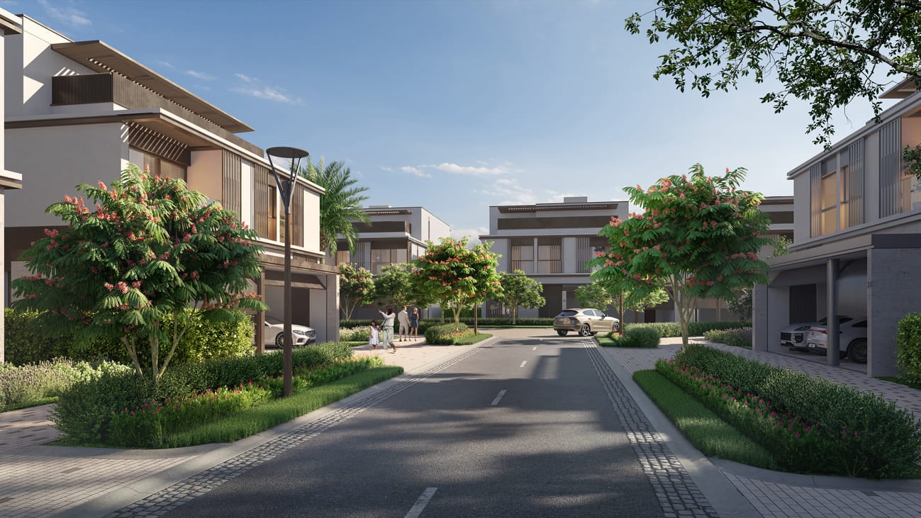 Nad Al Sheba Garden Phase 5, 6 by Meraas, Nad Al Sheba Gardens. Render supplied by developer.