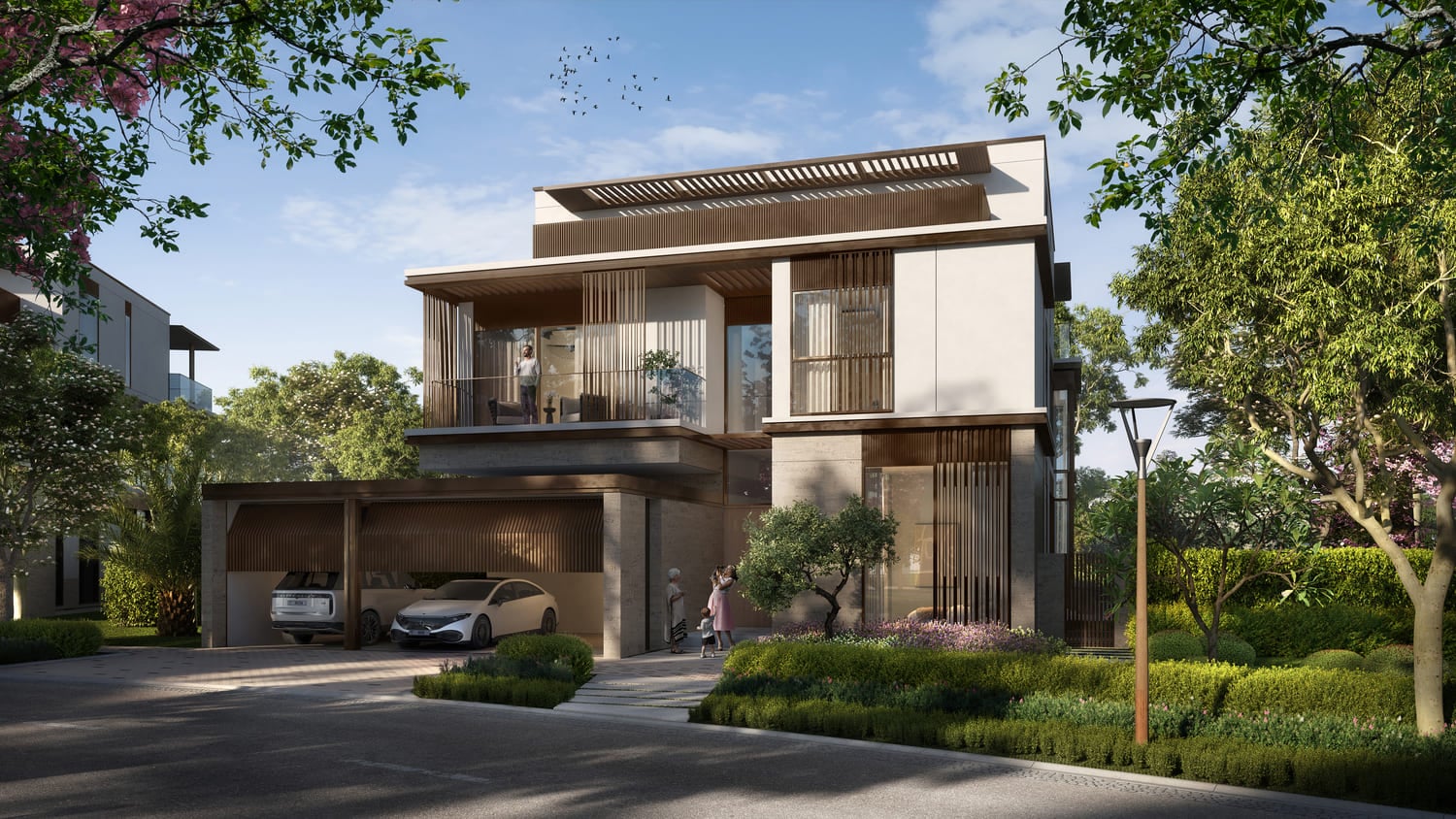 Nad Al Sheba Garden Phase 5, 6 by Meraas, image 1 of 23. Render supplied by developer.