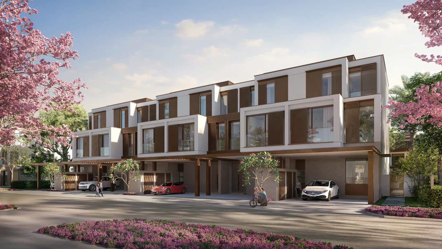 Nad Al Sheba Garden Phase 5, 6 by Meraas, image 4 of 23. Render supplied by developer.