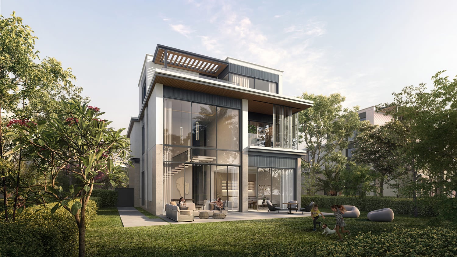 Nad Al Sheba Garden Phase 5, 6 by Meraas, image 8 of 23. Render supplied by developer.