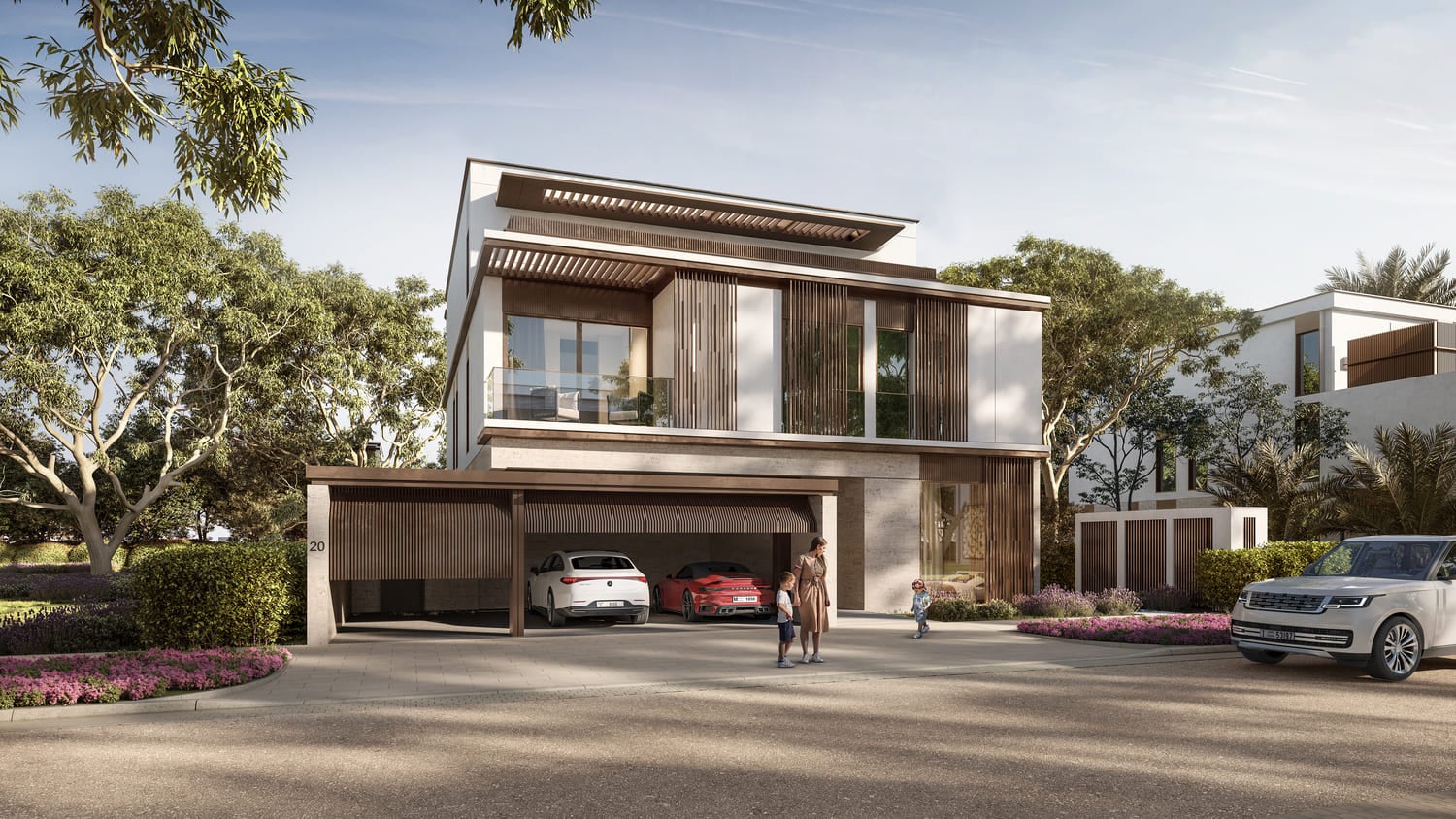 Nad Al Sheba Garden Phase 5, 6 by Meraas, image 9 of 23. Render supplied by developer.