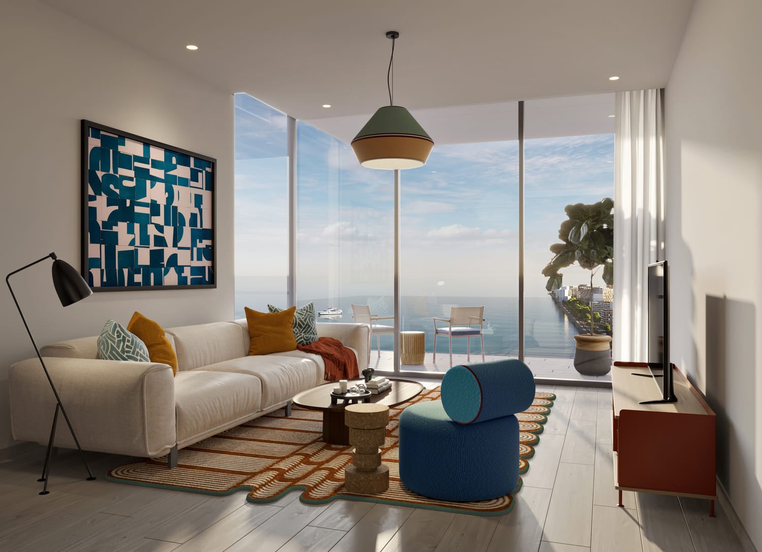 Nautica Towers by Select Group, image 11 of 20. Render supplied by developer.