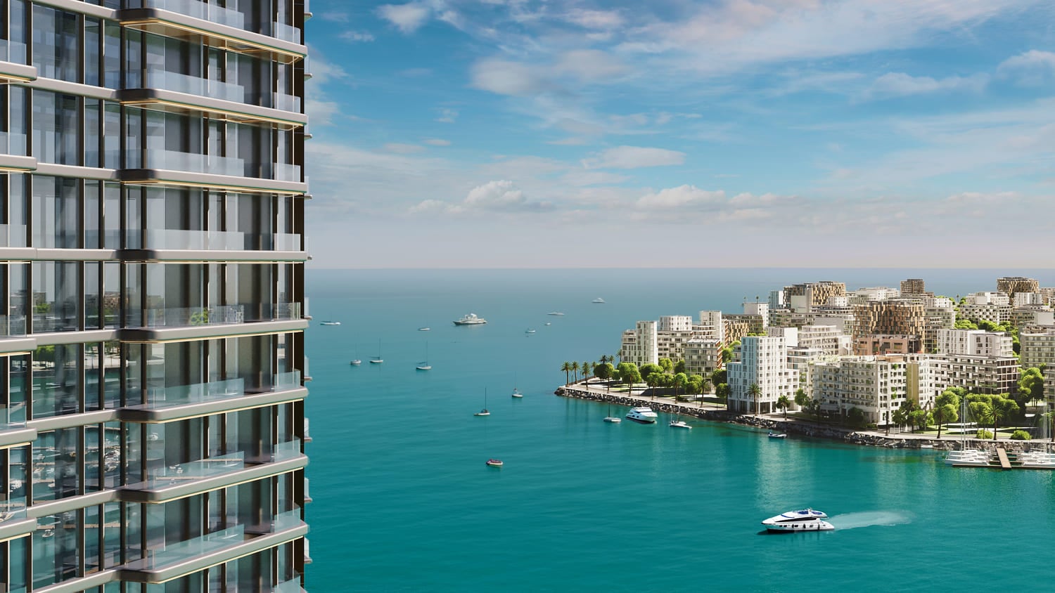 Nautica Towers by Select Group, image 7 of 20. Render supplied by developer.