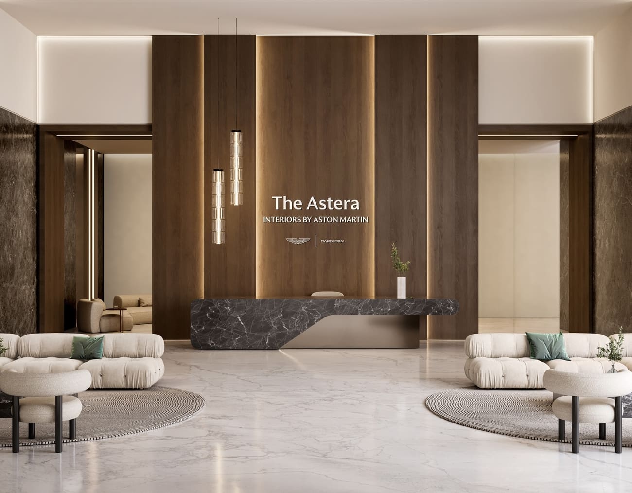 The Astera by Aston Martin by Dar Global, image 8 of 8. Render supplied by developer.