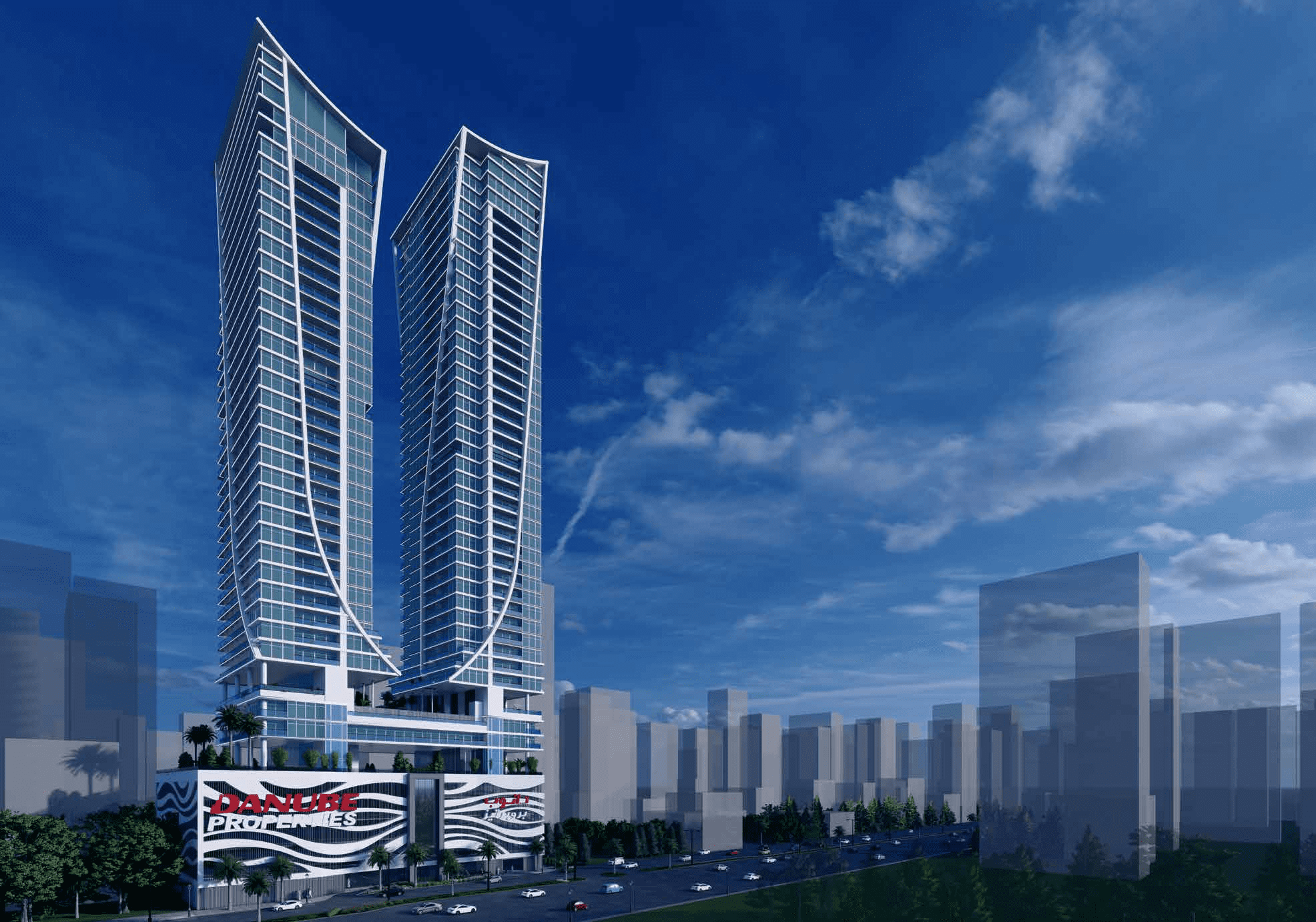 Elitz by Danube, JVC (Jumeirah Village Circle). Render supplied by developer.