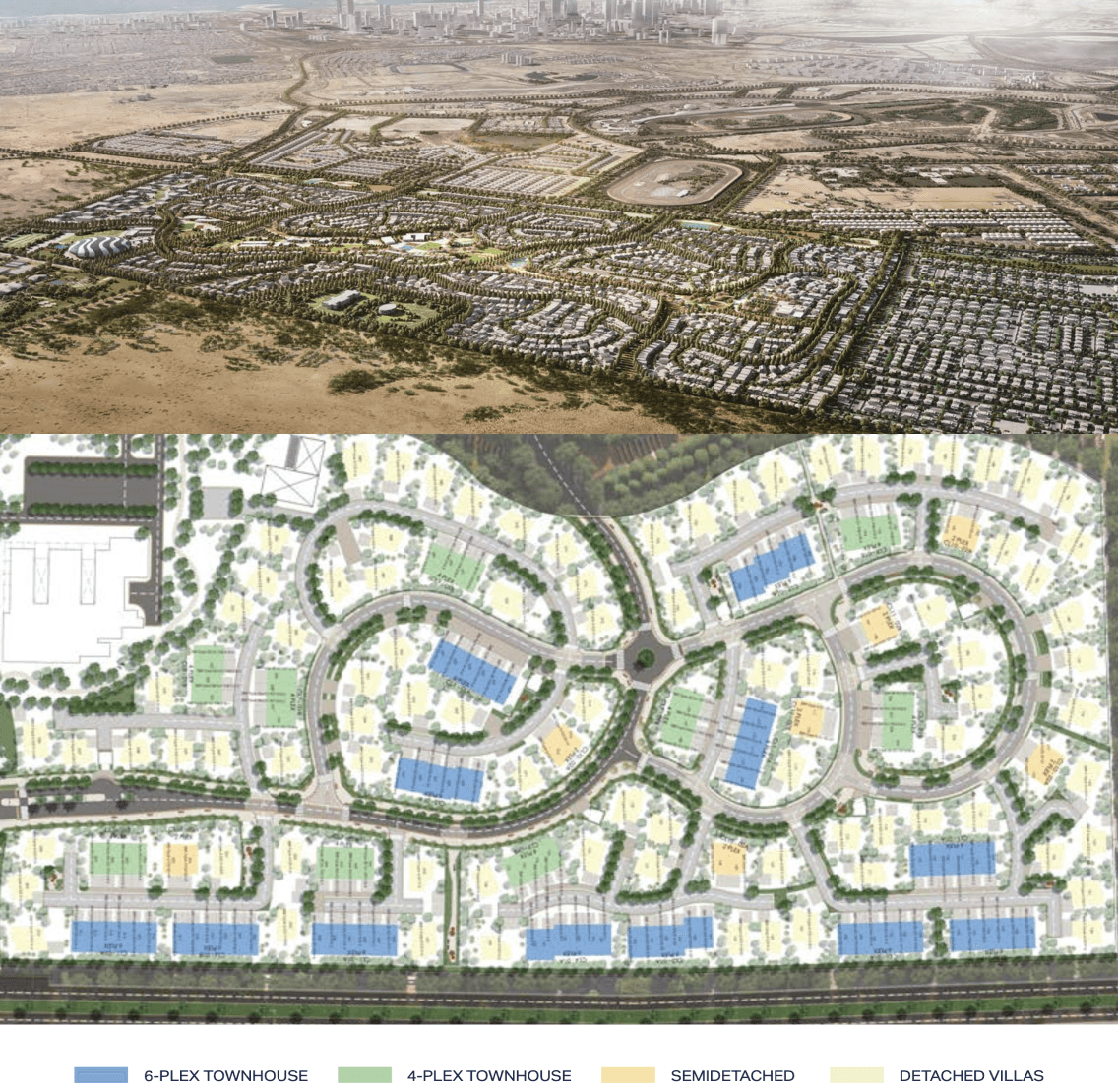 Nad Al Sheba Gardens by Meraas, image 12 of 12. Render supplied by developer.