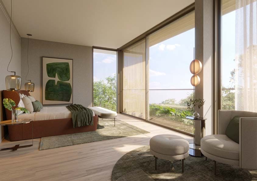 Nad Al Sheba Gardens by Meraas, image 8 of 12. Render supplied by developer.