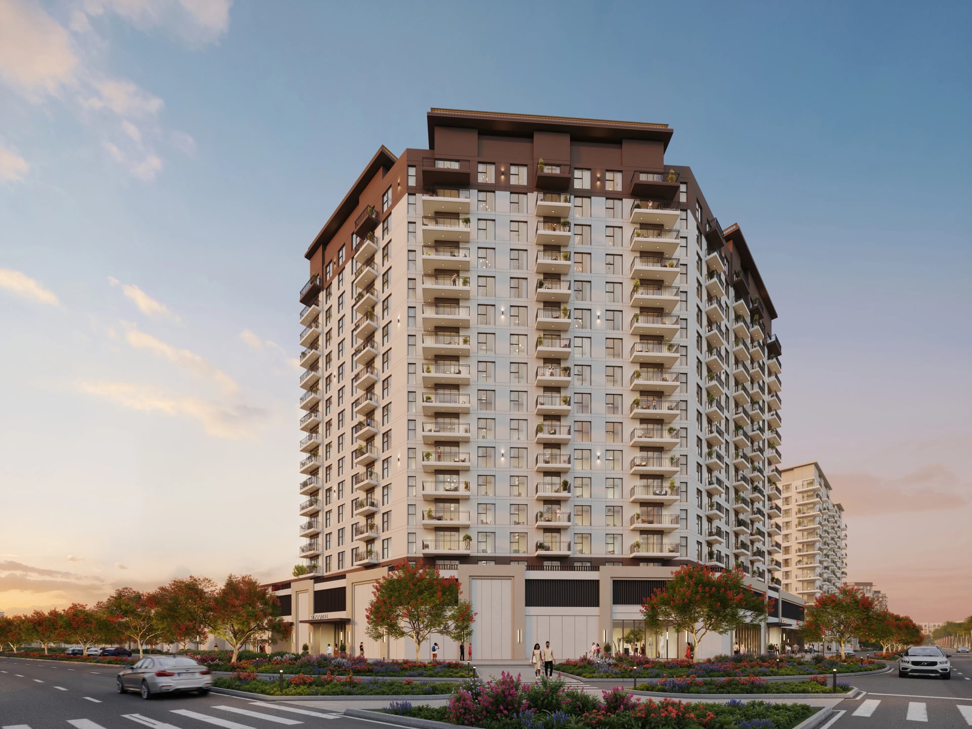 Rosewell by Nshama, image 1 of 6. Render supplied by developer.