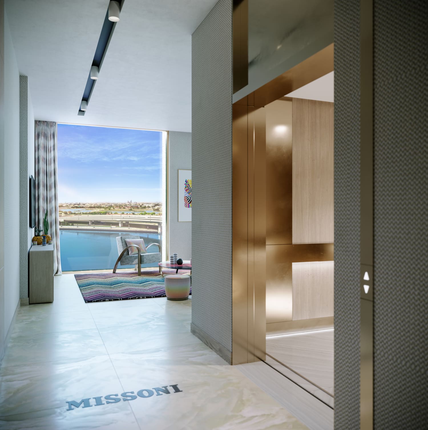 Urban Oasis by Missoni, image 7 of 9. Render supplied by developer.
