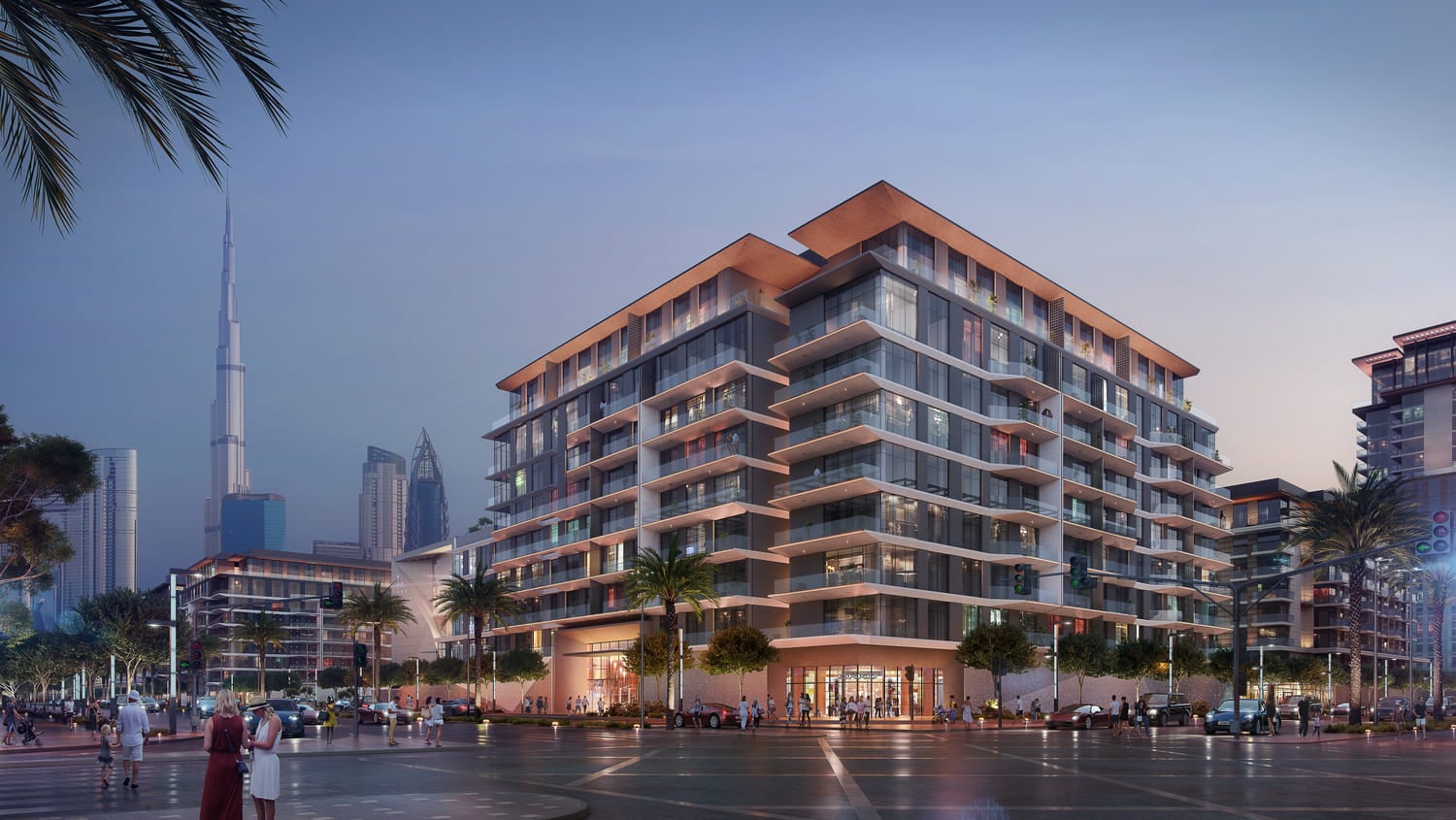 City Walk Northline by Meraas, image 1 of 21. Render supplied by developer.
