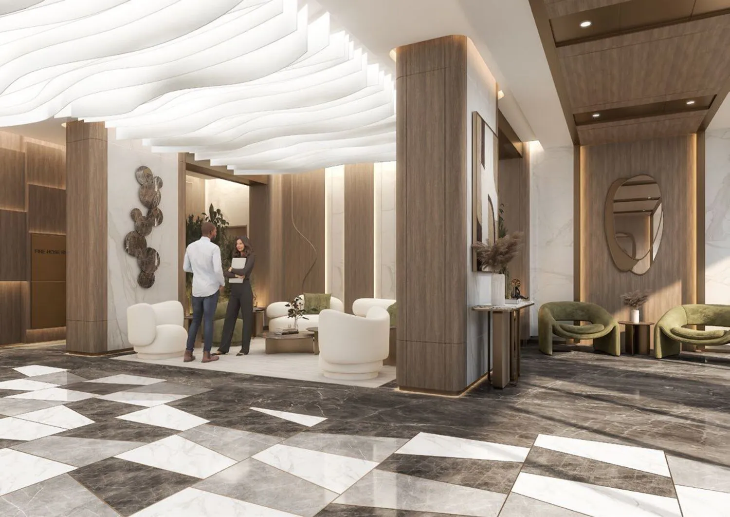 Radiant Atrium by Radiant, image 13 of 16. Render supplied by developer.