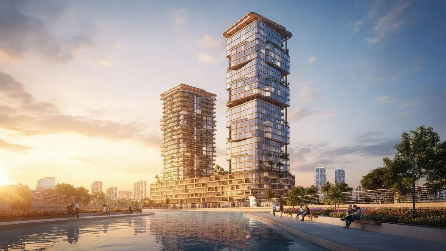 Radiant Atrium by Radiant in Al Reem Island, render supplied by developer