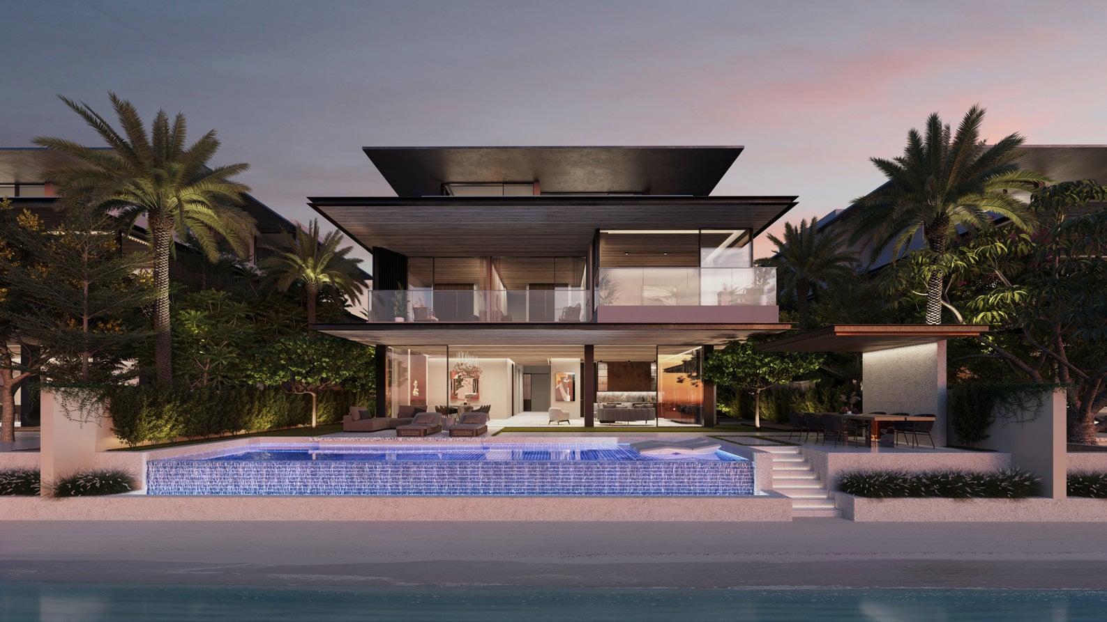 Palm Jebel Ali Villas by Nakheel, image 5 of 52. Render supplied by developer.
