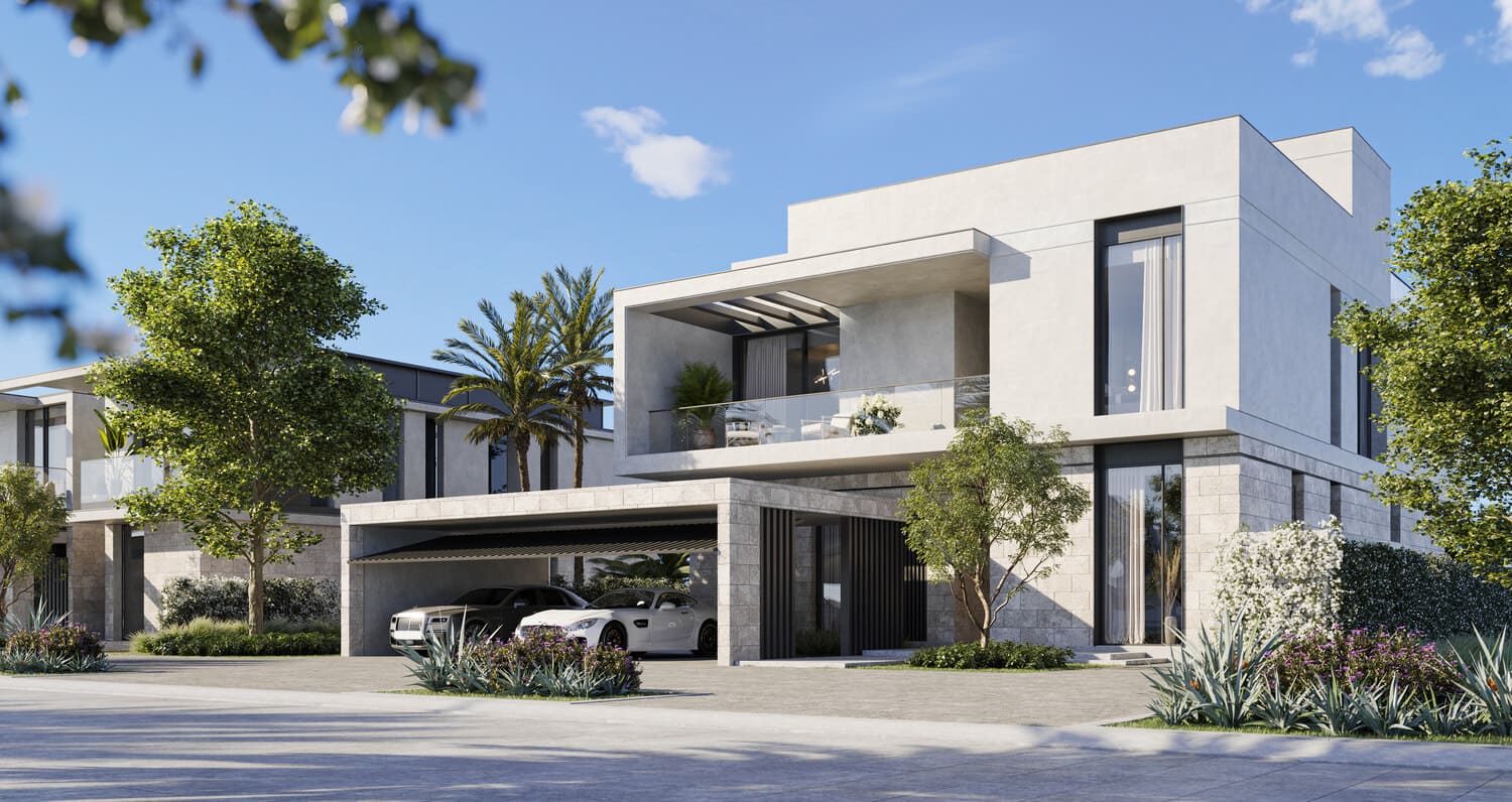 Bay Villas by Nakheel, image 5 of 35. Render supplied by developer.