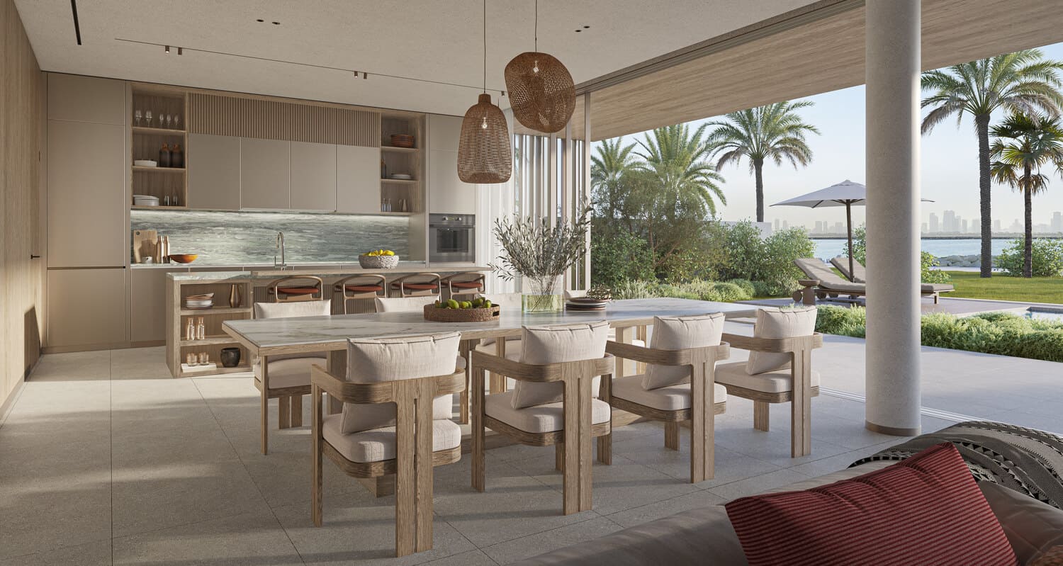 Bay Villas by Nakheel, image 24 of 35. Render supplied by developer.