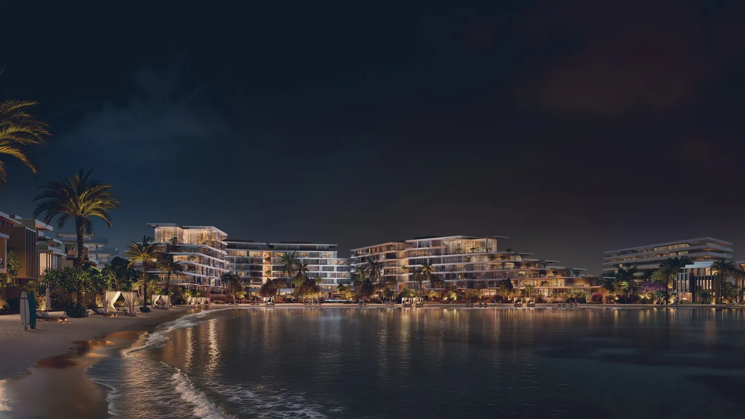 Palm Central Private Residences by Nakheel, image 1 of 30. Render supplied by developer.