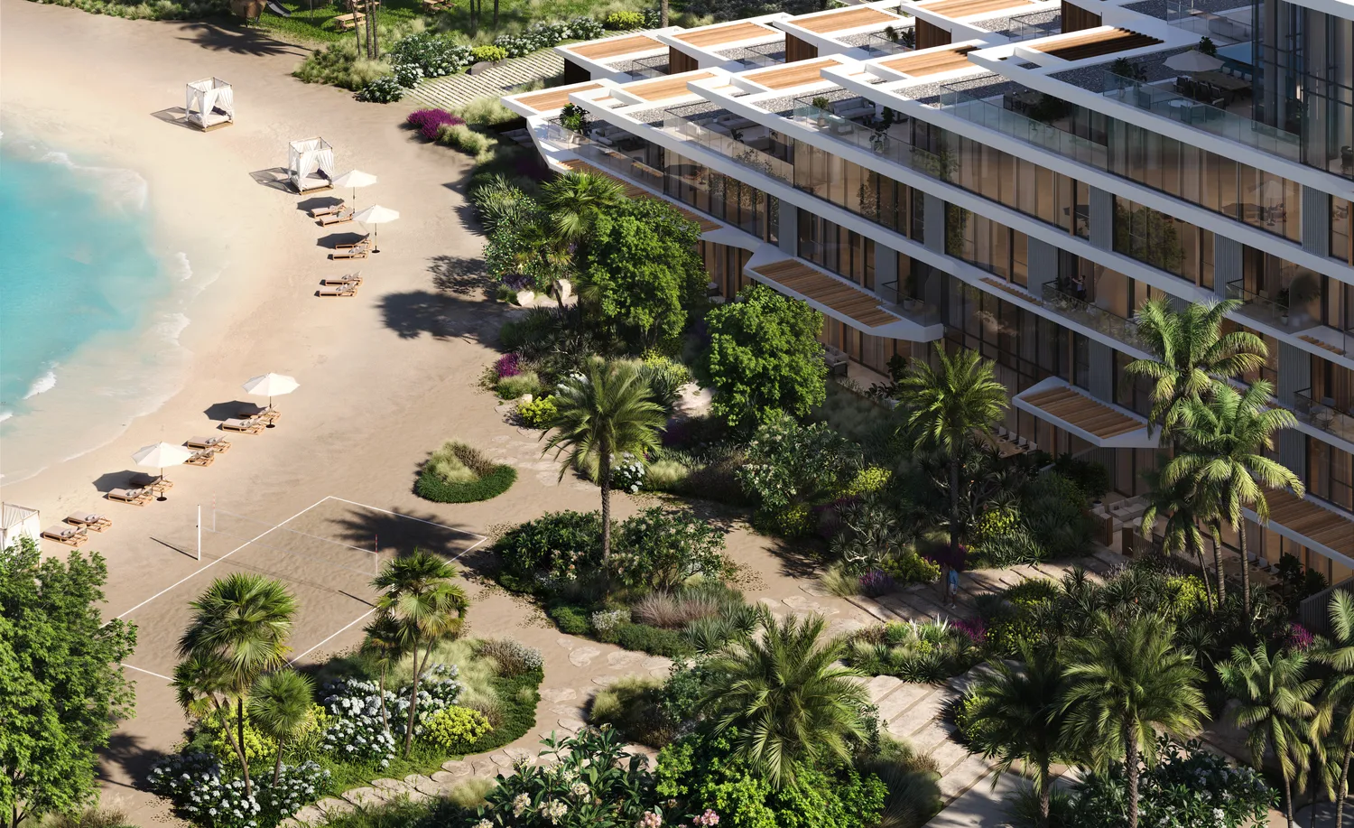 Palm Central Private Residences by Nakheel, image 4 of 30. Render supplied by developer.