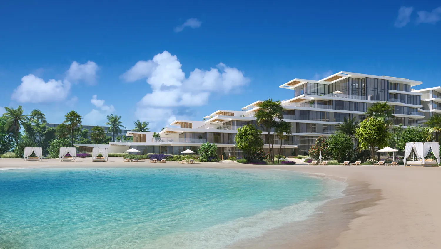 Palm Central Private Residences by Nakheel, image 6 of 30. Render supplied by developer.