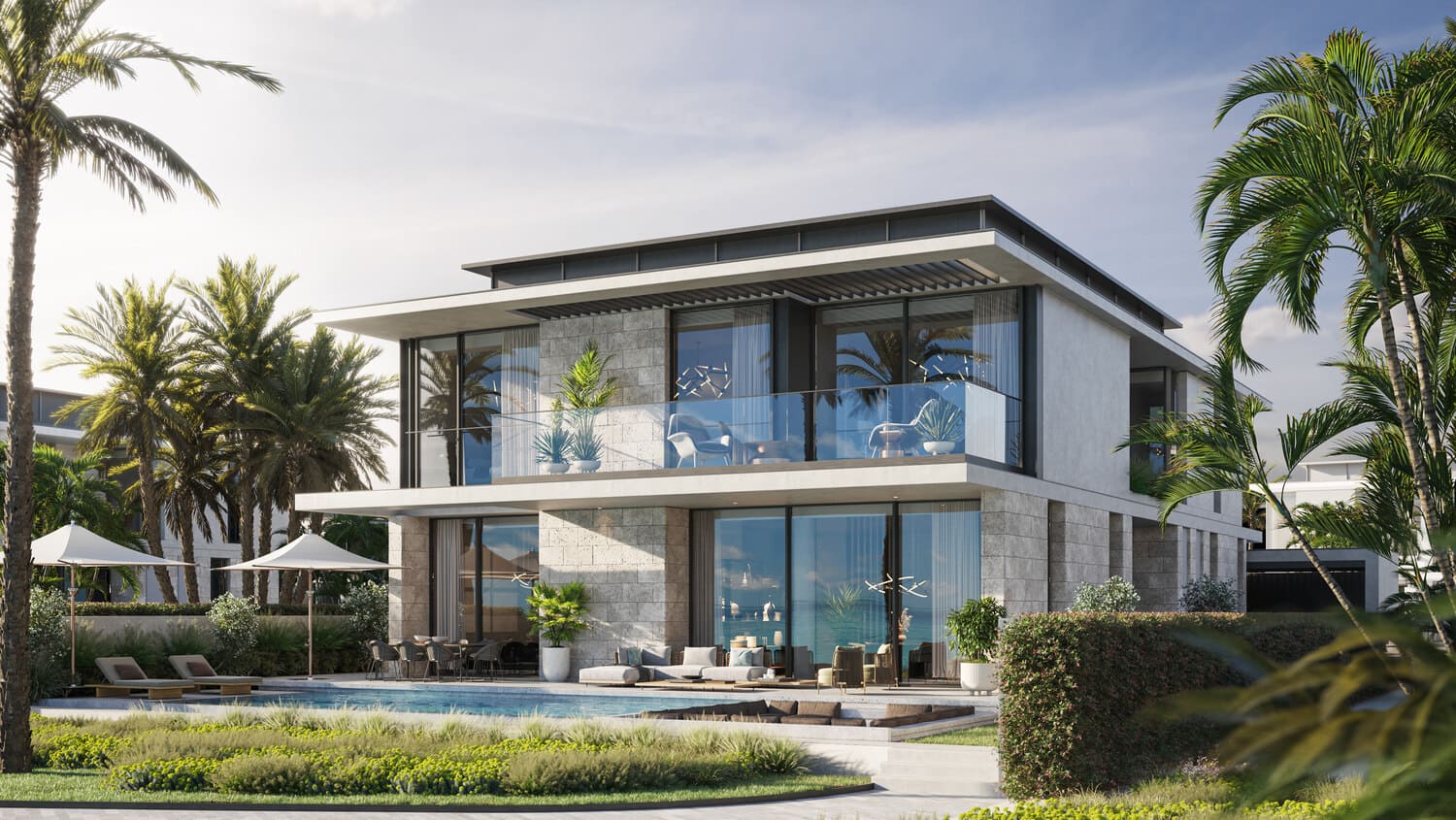 Bay Villas by Nakheel, image 8 of 35. Render supplied by developer.