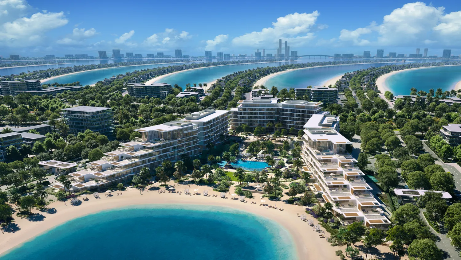 Palm Central Private Residences by Nakheel in Palm Jebel Ali, render supplied by developer
