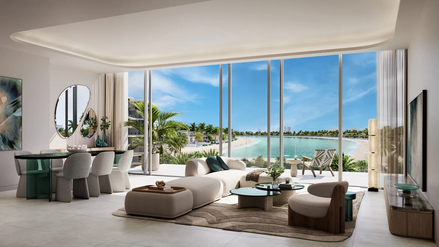 Palm Central Private Residences by Nakheel, image 12 of 30. Render supplied by developer.