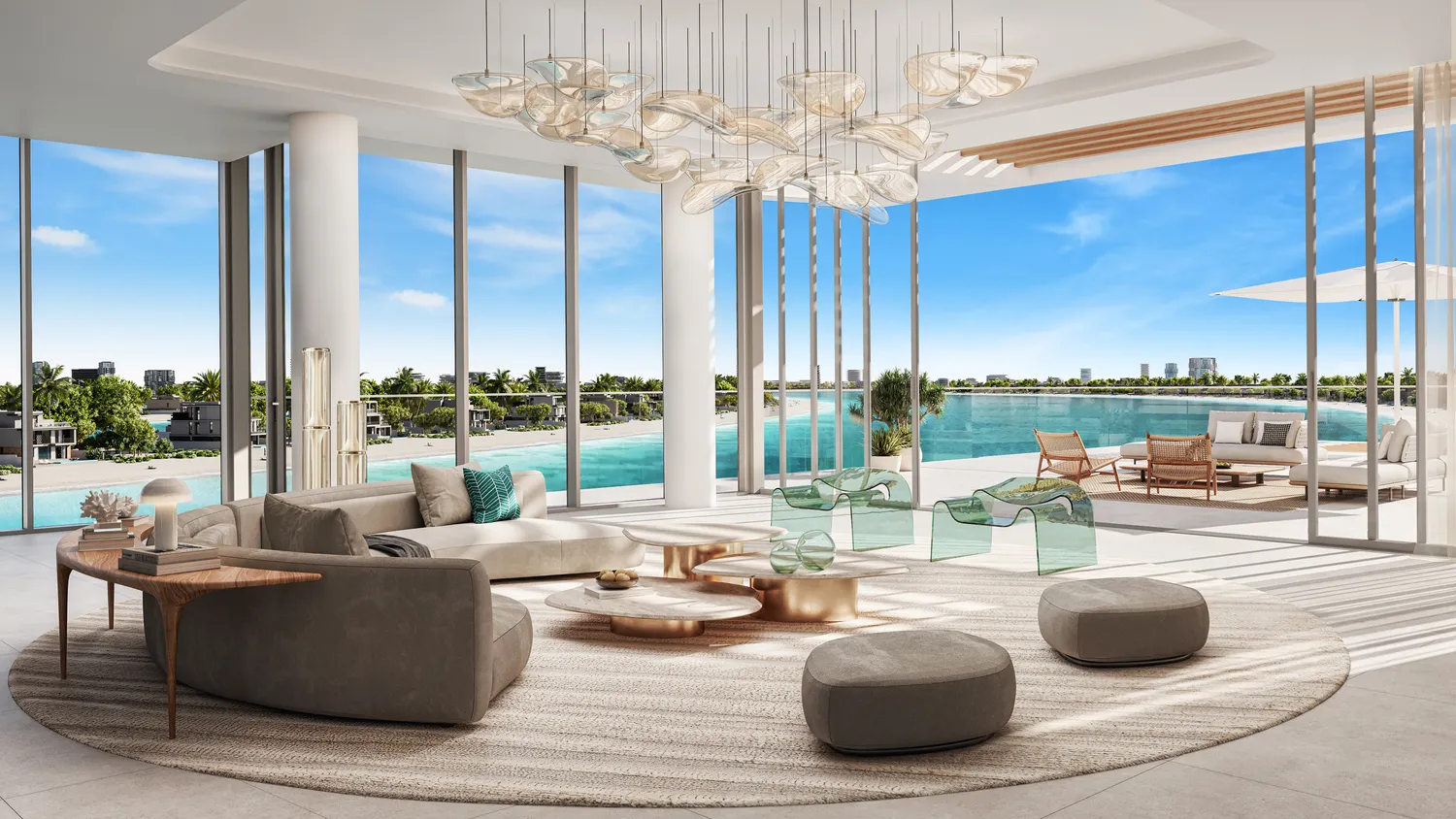Palm Central Private Residences by Nakheel, image 13 of 30. Render supplied by developer.