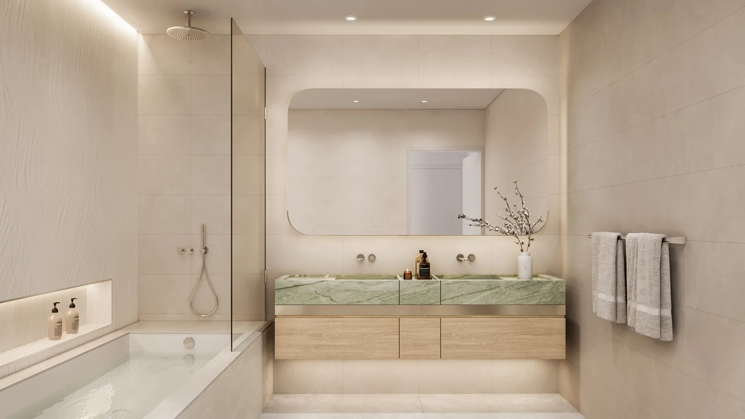 Palm Central Private Residences by Nakheel, image 14 of 30. Render supplied by developer.