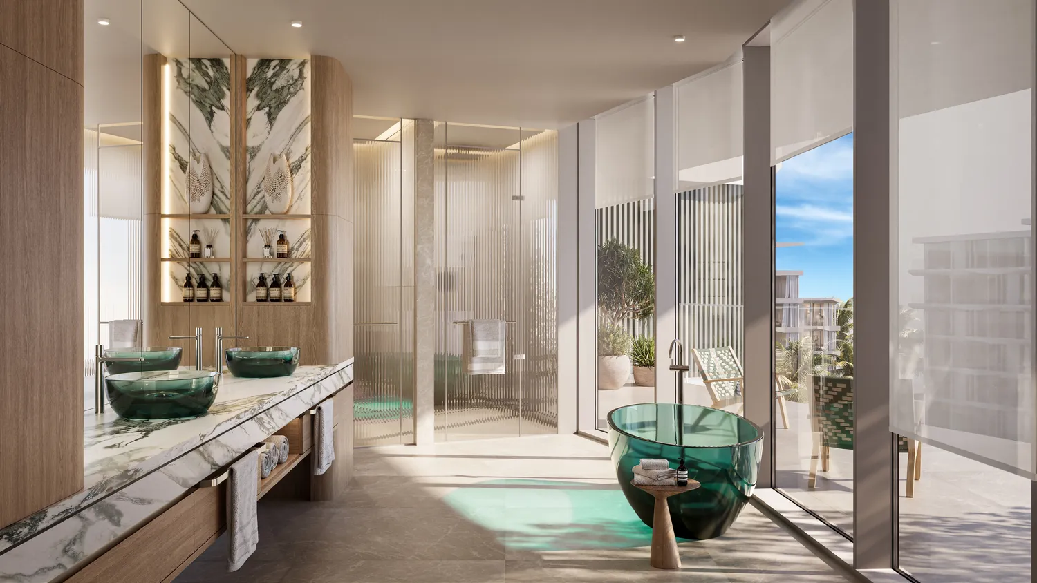Palm Central Private Residences by Nakheel, image 18 of 30. Render supplied by developer.