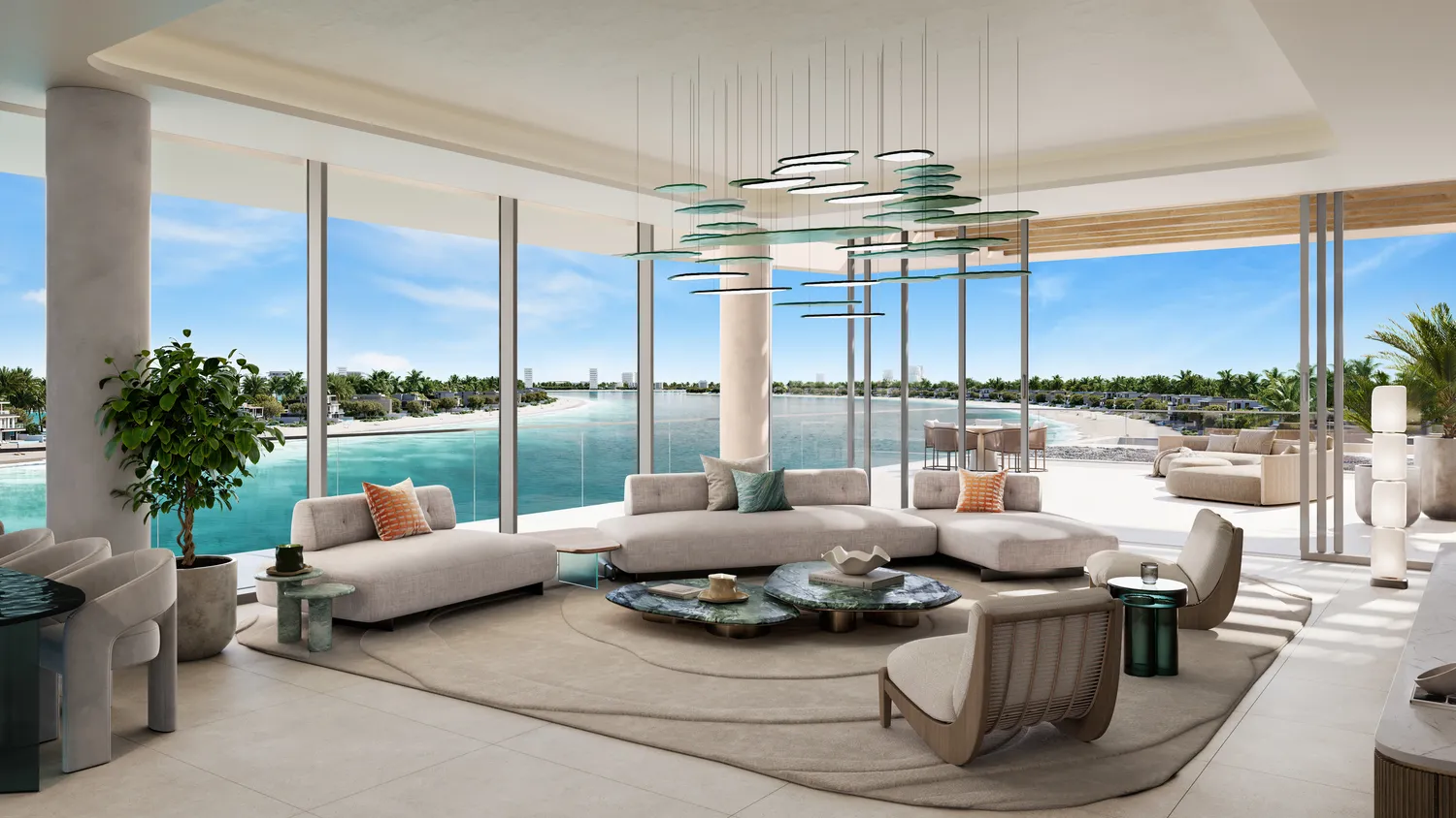 Palm Central Private Residences by Nakheel, image 19 of 30. Render supplied by developer.