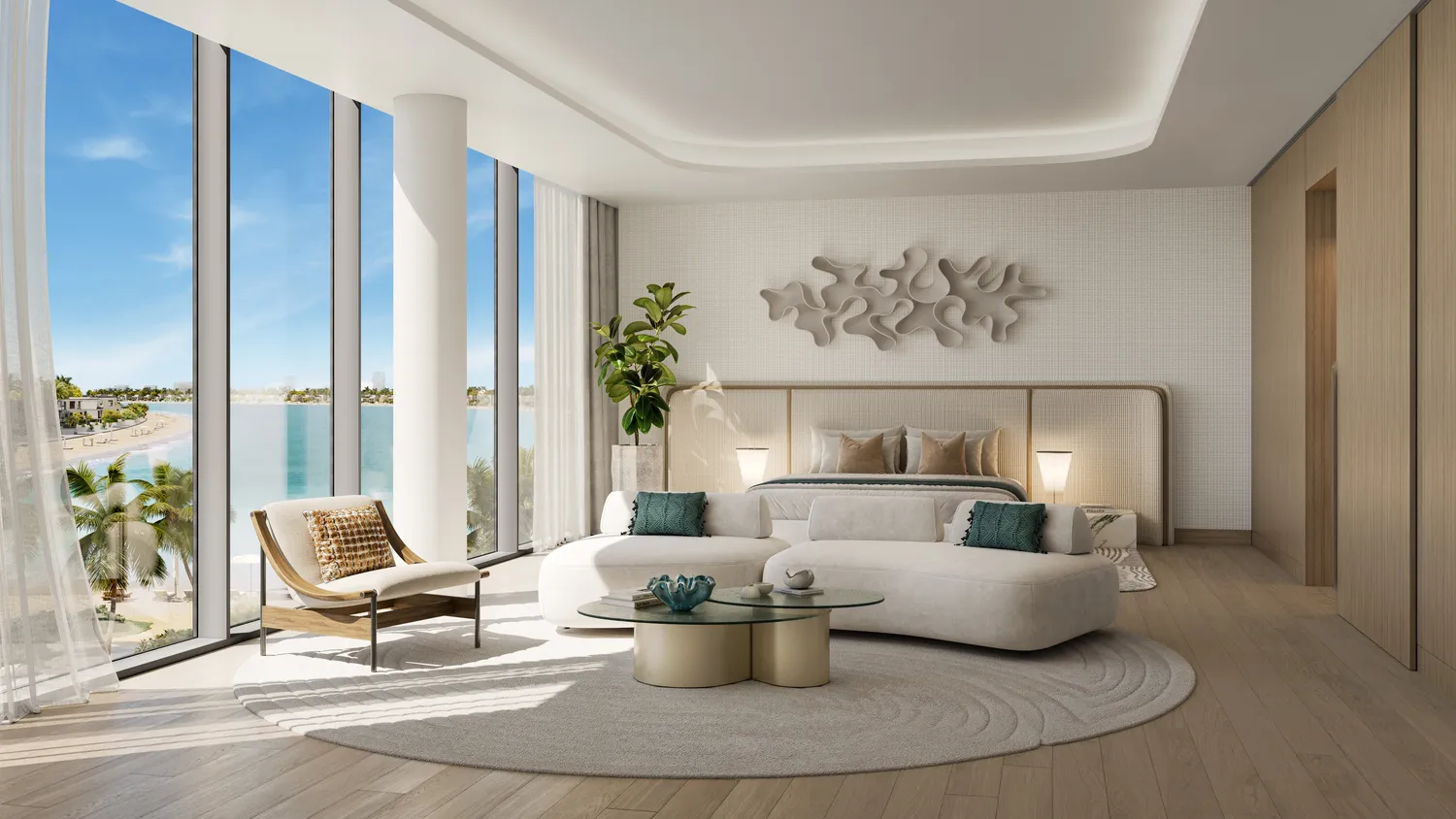 Palm Central Private Residences by Nakheel, image 20 of 30. Render supplied by developer.
