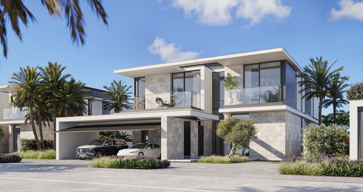 Bay Villas by Nakheel, image 9 of 35. Render supplied by developer.