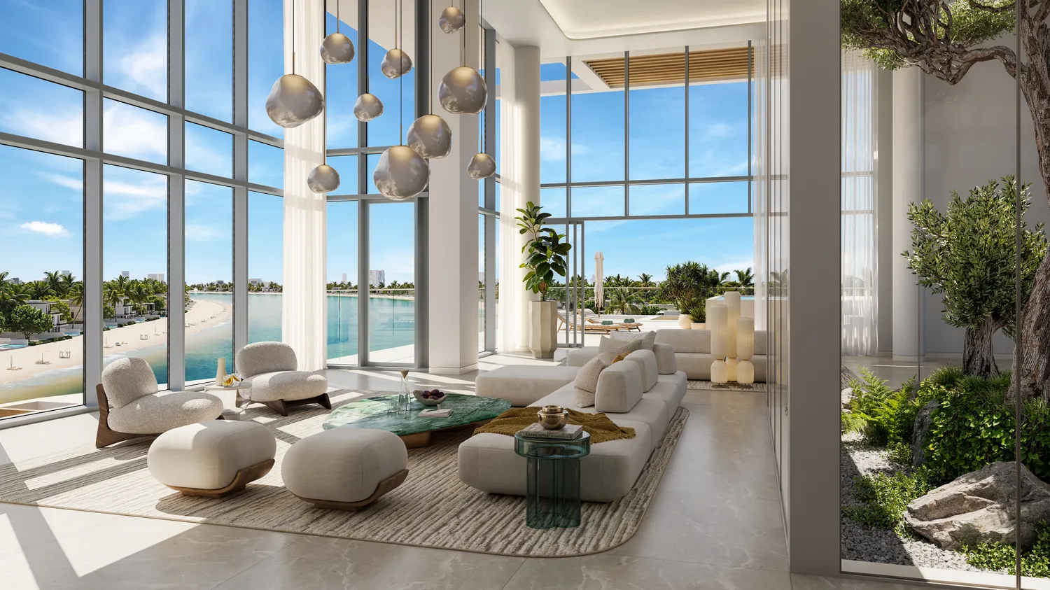 Palm Central Private Residences by Nakheel, image 21 of 30. Render supplied by developer.