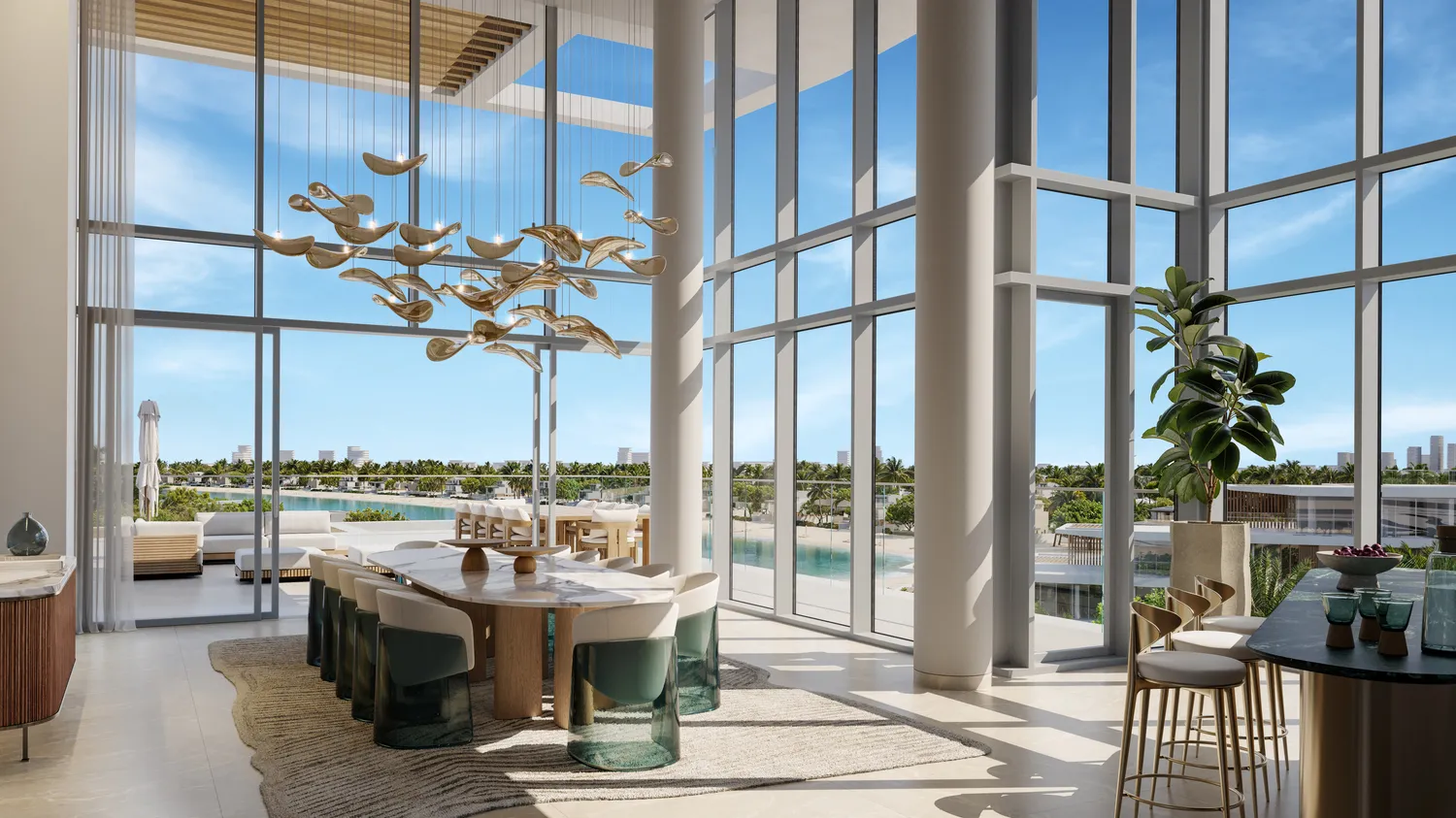 Palm Central Private Residences by Nakheel, image 23 of 30. Render supplied by developer.