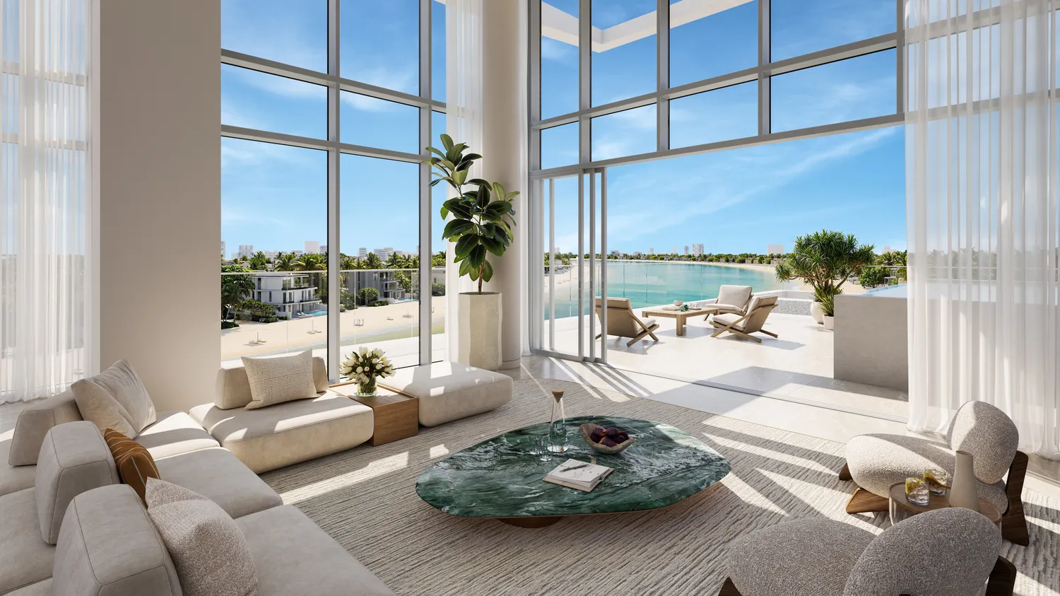 Palm Central Private Residences by Nakheel, image 25 of 30. Render supplied by developer.