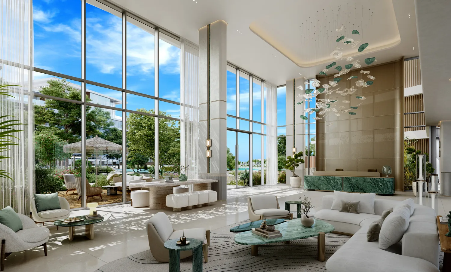 Palm Central Private Residences by Nakheel, image 29 of 30. Render supplied by developer.
