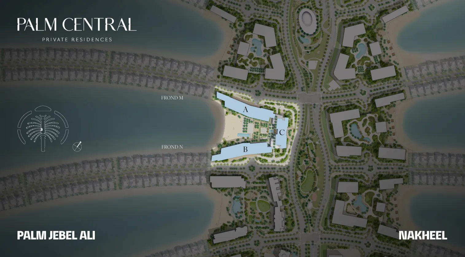 Palm Central Private Residences by Nakheel, image 28 of 30. Render supplied by developer.