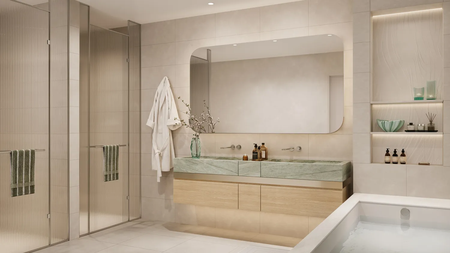 Palm Central Private Residences by Nakheel, image 26 of 30. Render supplied by developer.