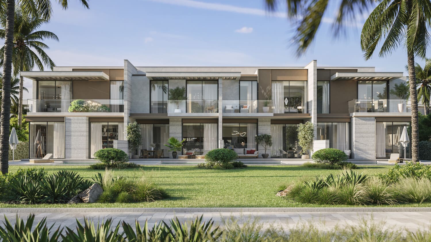 Bay Villas by Nakheel, image 10 of 35. Render supplied by developer.